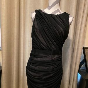 Calvin Klein mesh cocktail dress